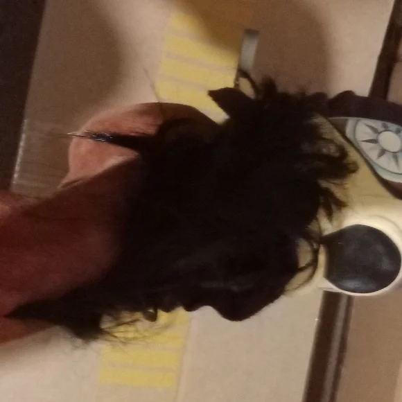 Felt huge tall horse collectible toy without The  saddle - Picture 7 of 8